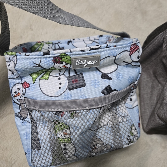 Set of 2 Thirty-One, Littles Carry-All Caddy, Snowdaze and Turkey Tom Caddies - Picture 8 of 13